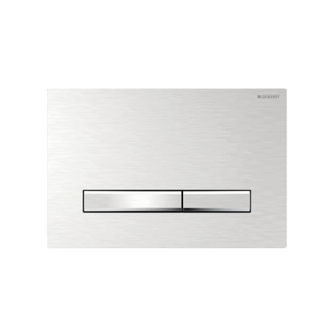 Bedieningsplaat Sigma50 geborsteld chroom
