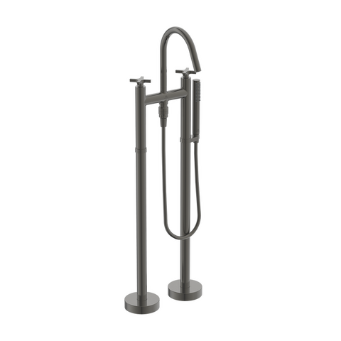Vrijstaande badkraan Joy Neo gun metal