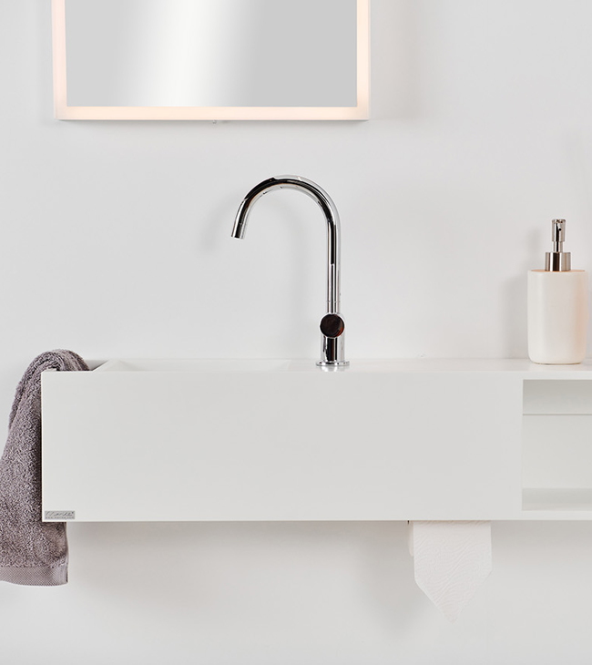 Toiletkraan chroom