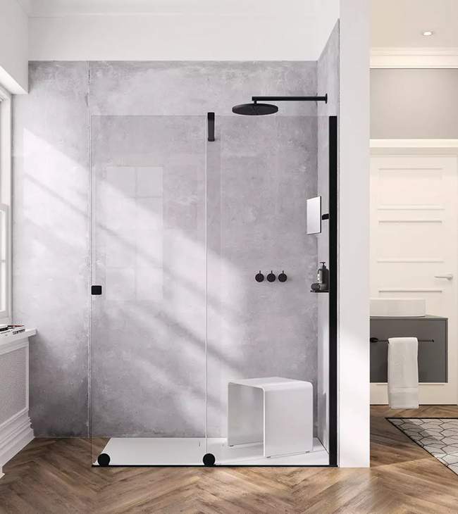 Wandpaneel badkamer betonlook