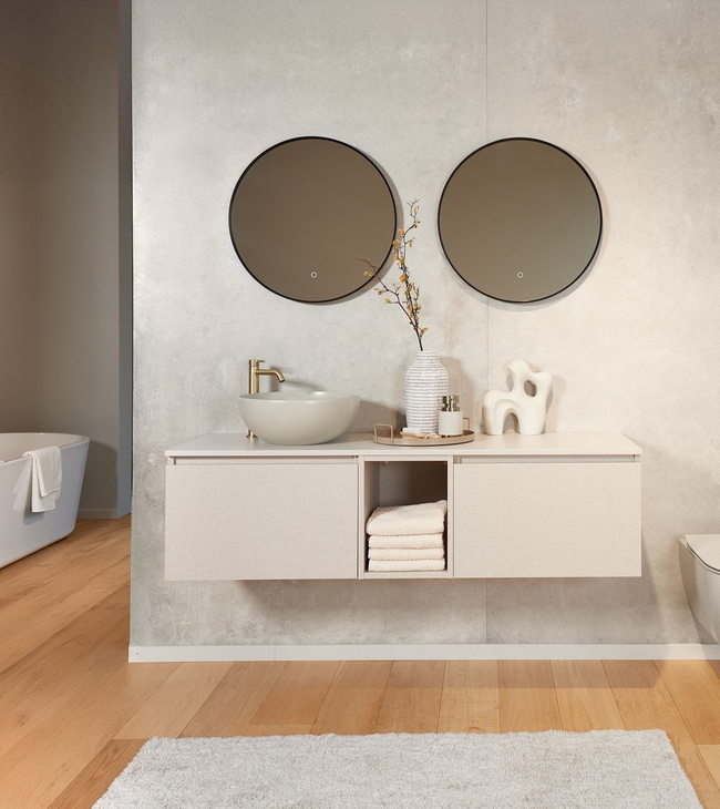Beige badkamer Wilrijk