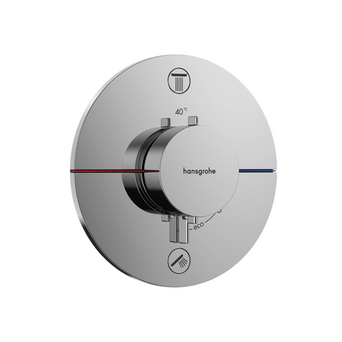 Douchekraan ShowerSelect S chroom voor inbouw