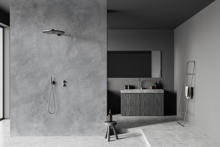 Wandbekleding paneel voor badkamer Caractère Dark