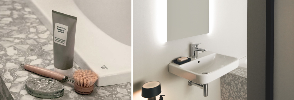 Baden in licht in een kleine badkamer