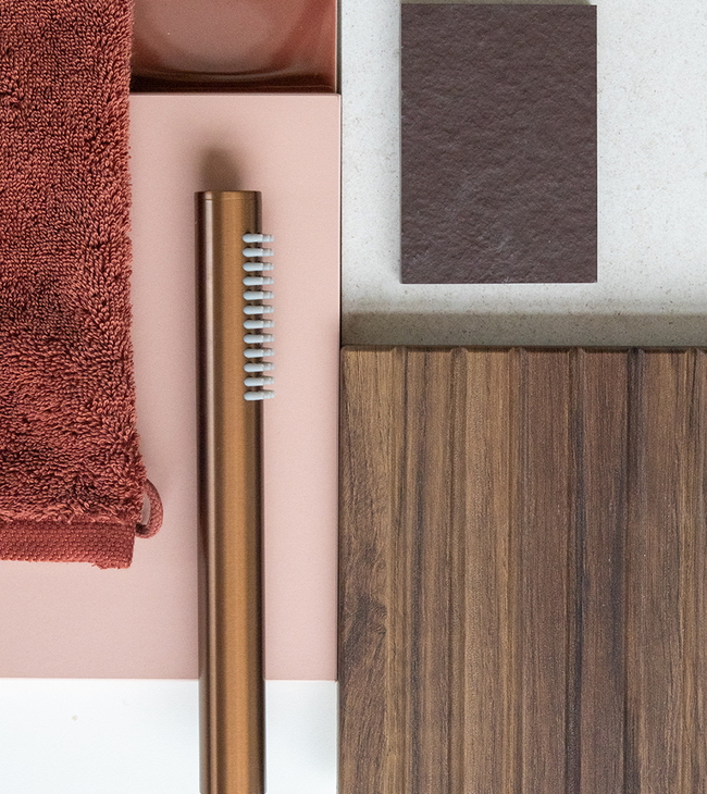 Badkamertrend: Blush & Bold