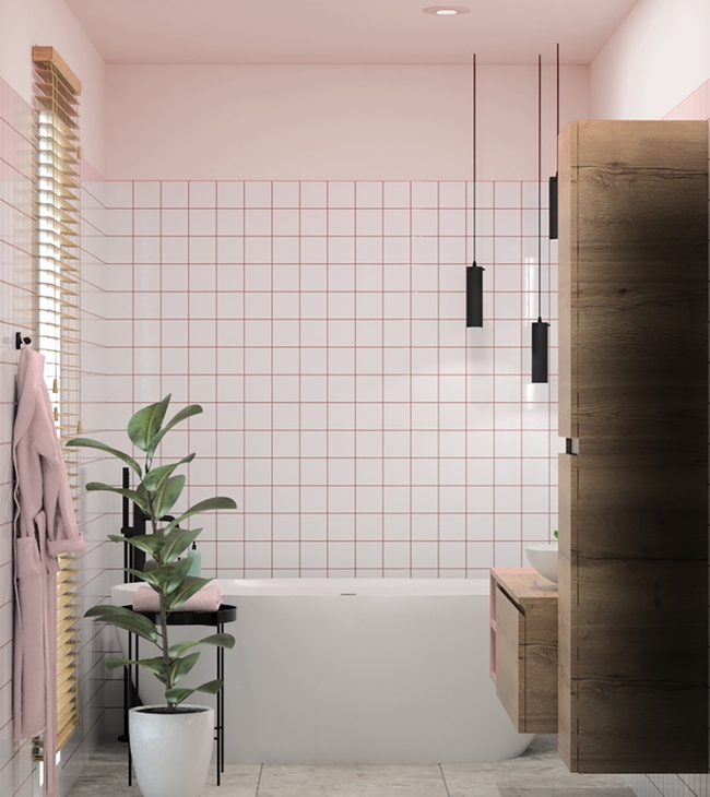 Kleine badkamer, 3x anders