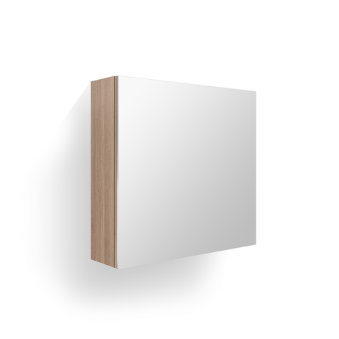 Spiegelkast met 1 deur Kivu Smoked oak