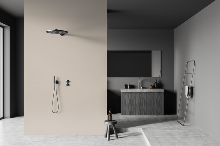 Wandbekleding paneel voor badkamer Light Grey