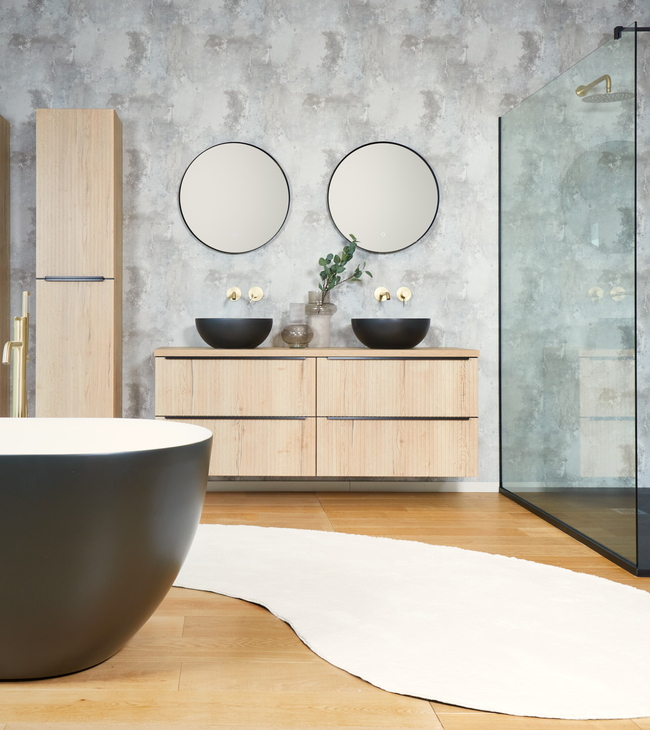 Badkamertrend: Hout Couture