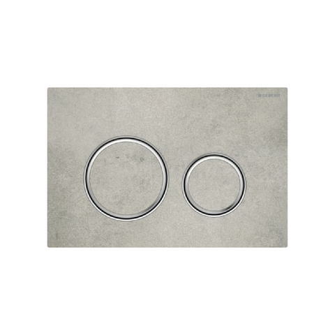 Bedieningsplaat Sigma21 betonlook/chroom