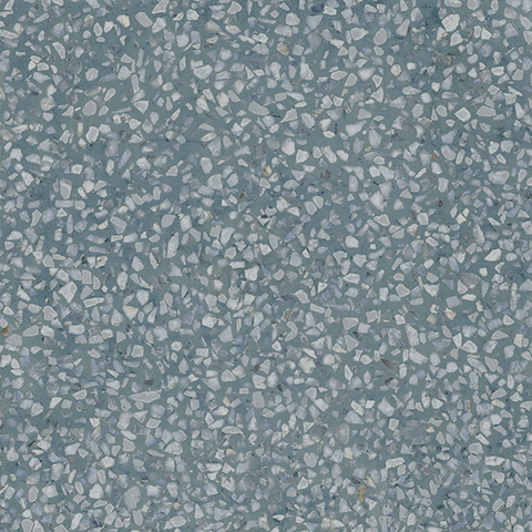 Terrazzotegel Scaglie Blue