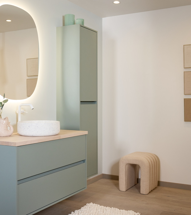 Badkamer in Scandinavische stijl