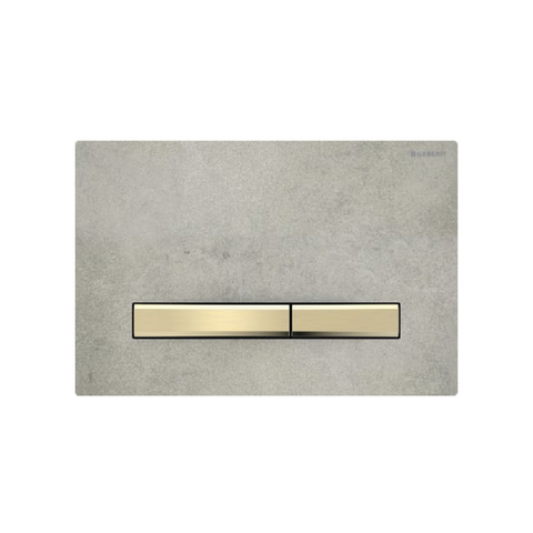 Bedieningsplaat Sigma50 betonlook/goud